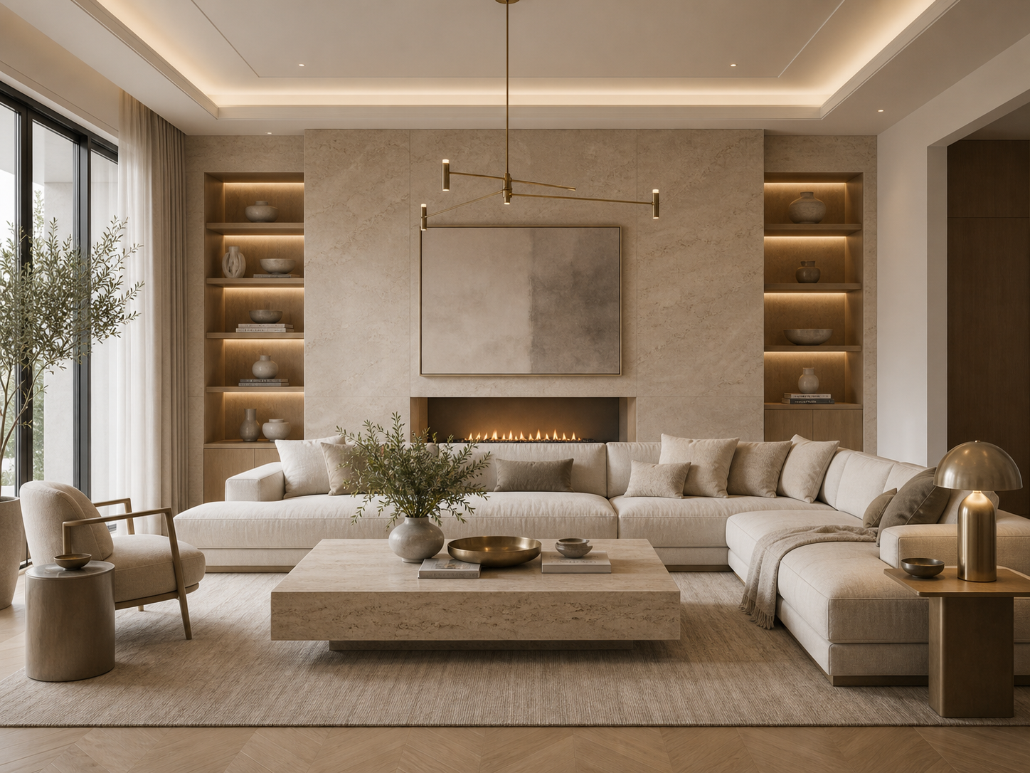 AI bedroom design style example